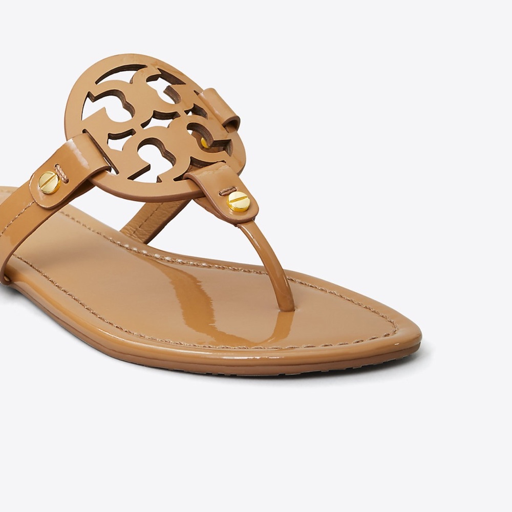Tory Burch Patent Miller Sandals NWT - Picture 8 of 10